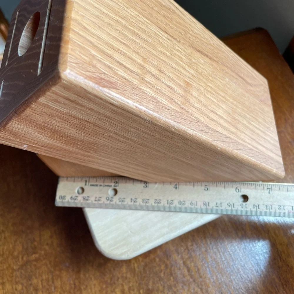 Cutco Wood Knife Block 10-Slot Made in USA